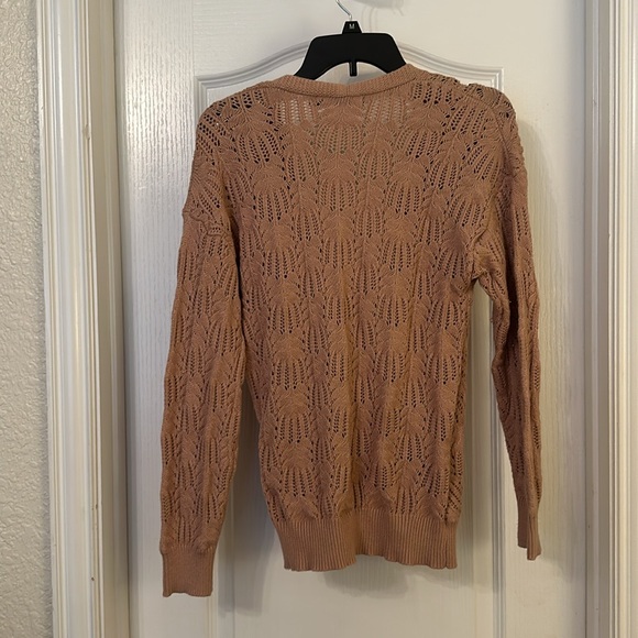 Deep V neck wrap sweater size Medium - Picture 5 of 8